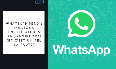 Whatsapp perte utilisateurs