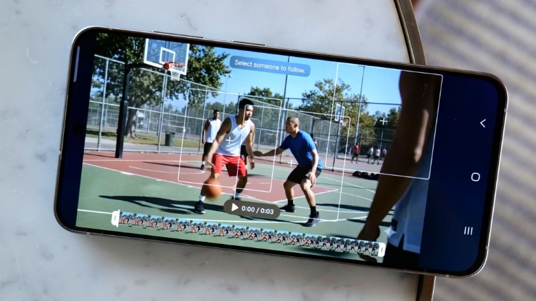 Samsung's FanCam feature on the Galaxy S26 FE.