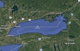 Google Maps a renommé le lac Ontario en Lac Amérique pour les utilisateurs américains