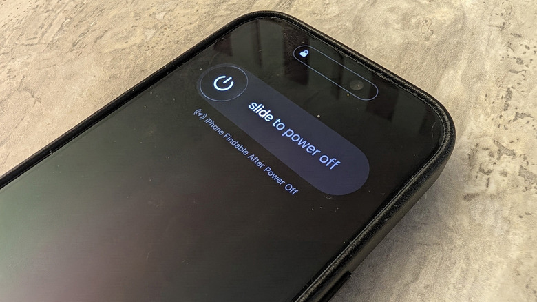 An iPhone showing the 