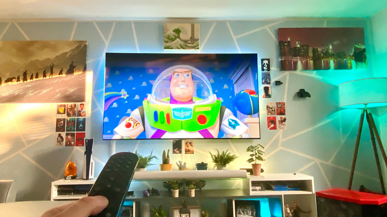 Toy Story on an LG G3 OLED TV